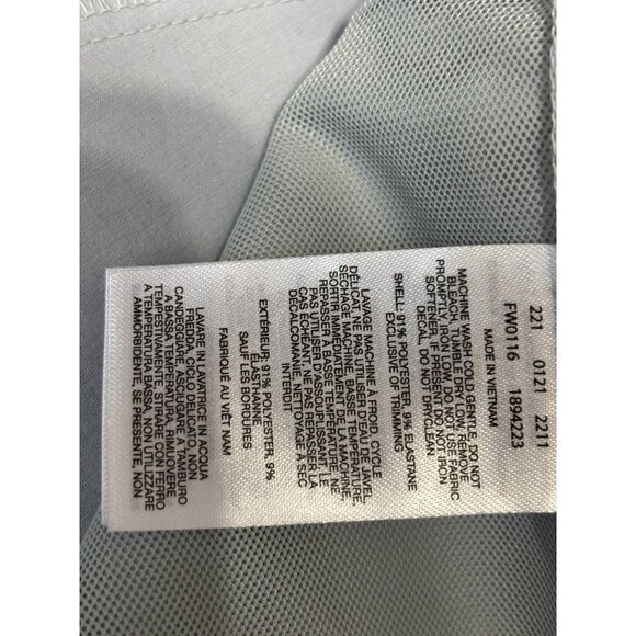 Columbia Women's PFG Shorts Plus Sz 3X Blue Elastic Waist Zipped Pockets Hiking - Picture 5 of 7